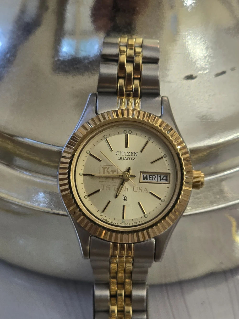 Citizen Two-Tone Gold and Silver Women's Quartz Watch